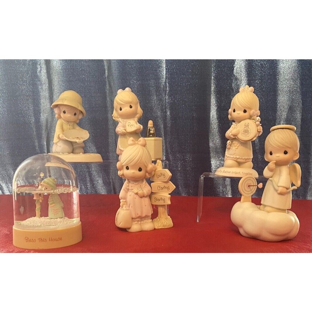 Precious Moments #4-Lot of 6, Vintage